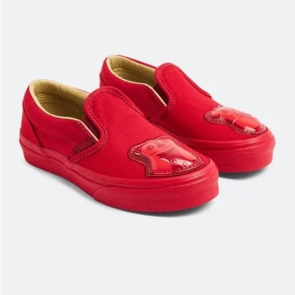 Vans x Hasbro Red Gummy Bear Slip Ons - Picture 3 of 7